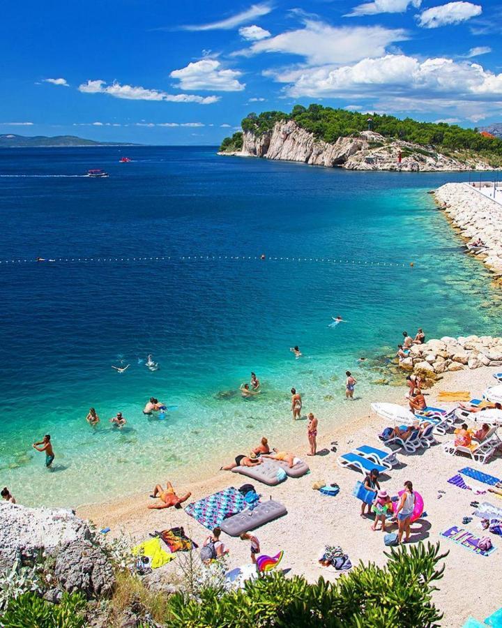 Luxury Apartment Macola Free Beach Parking Makarska Kültér fotó