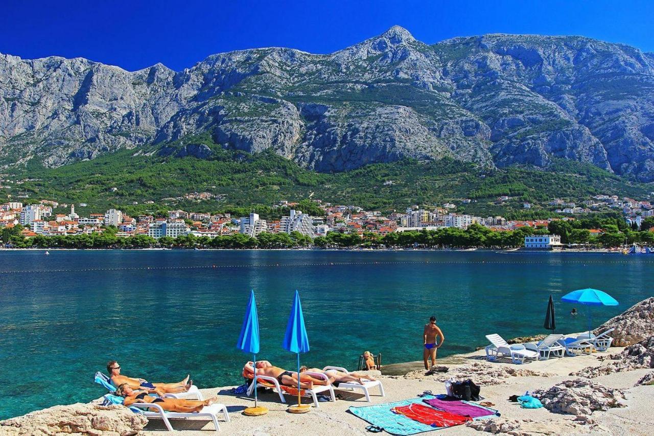 Luxury Apartment Macola Free Beach Parking Makarska Kültér fotó