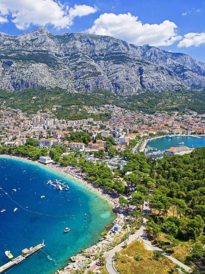 Luxury Apartment Macola Free Beach Parking Makarska Kültér fotó